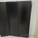 Teknion Black 2 Door Storage Cabinet w/ Adjustable Shelves